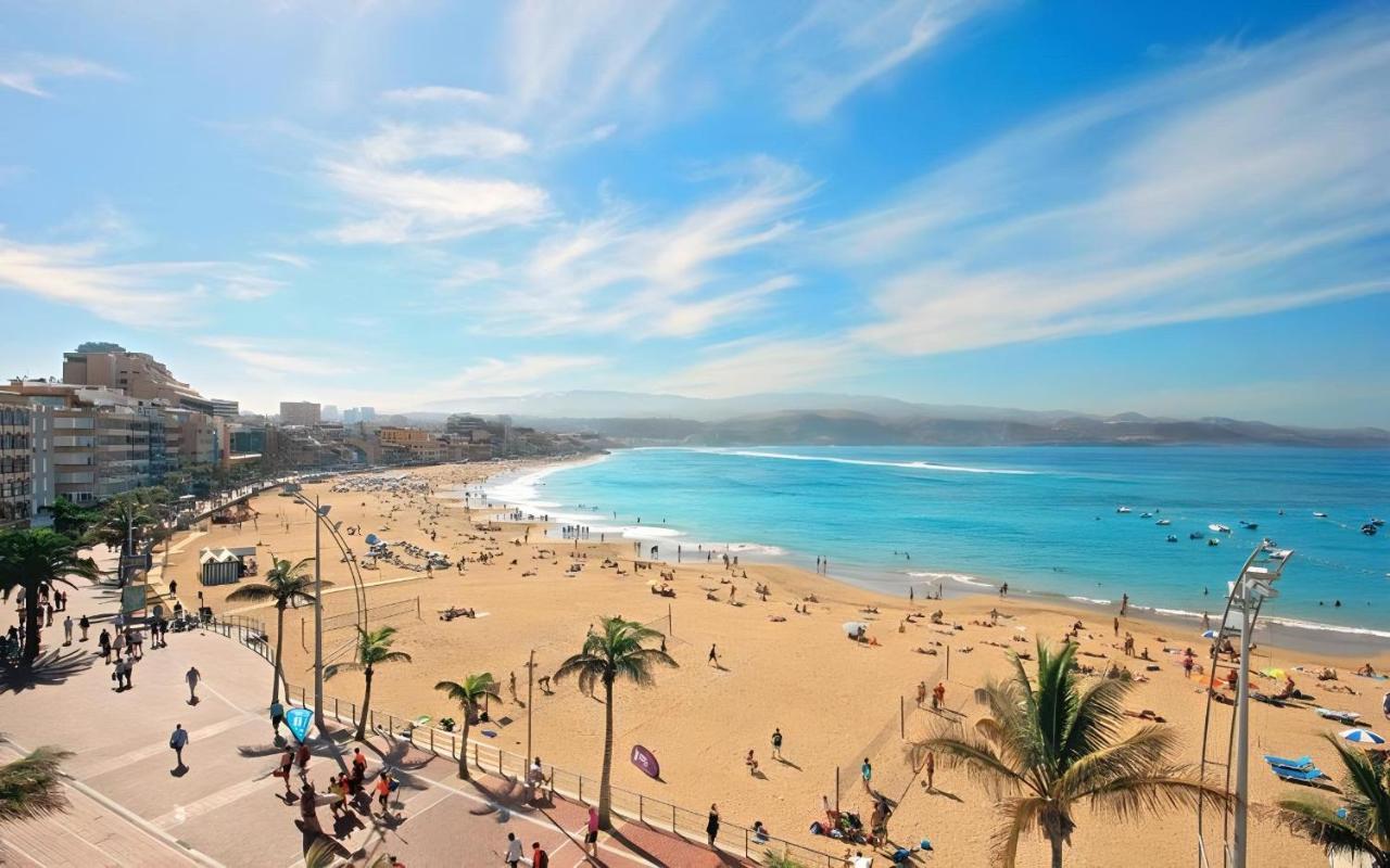Upscale***Las Canteras Beach***Balcony Leilighet Las Palmas de Gran Canaria Eksteriør bilde